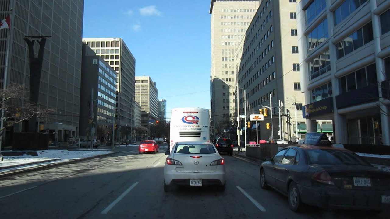 part 1 Driving Toronto University Avenue North