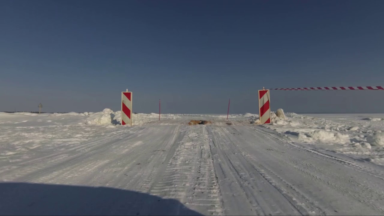 Pirisaar ice road / j&auml;&auml;tee 2018