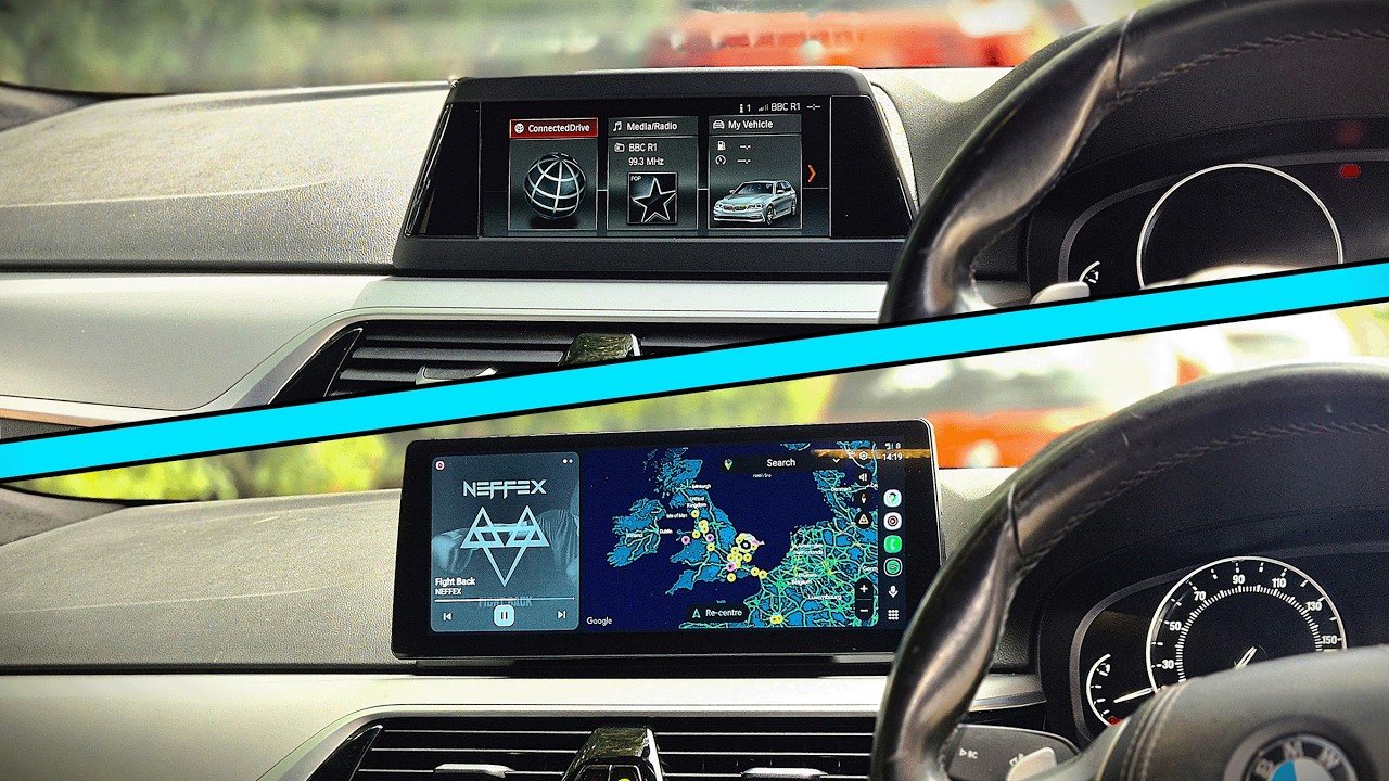 Как установить головное устройство Android в BMW G30 и G31 | Очень просто своими руками!
