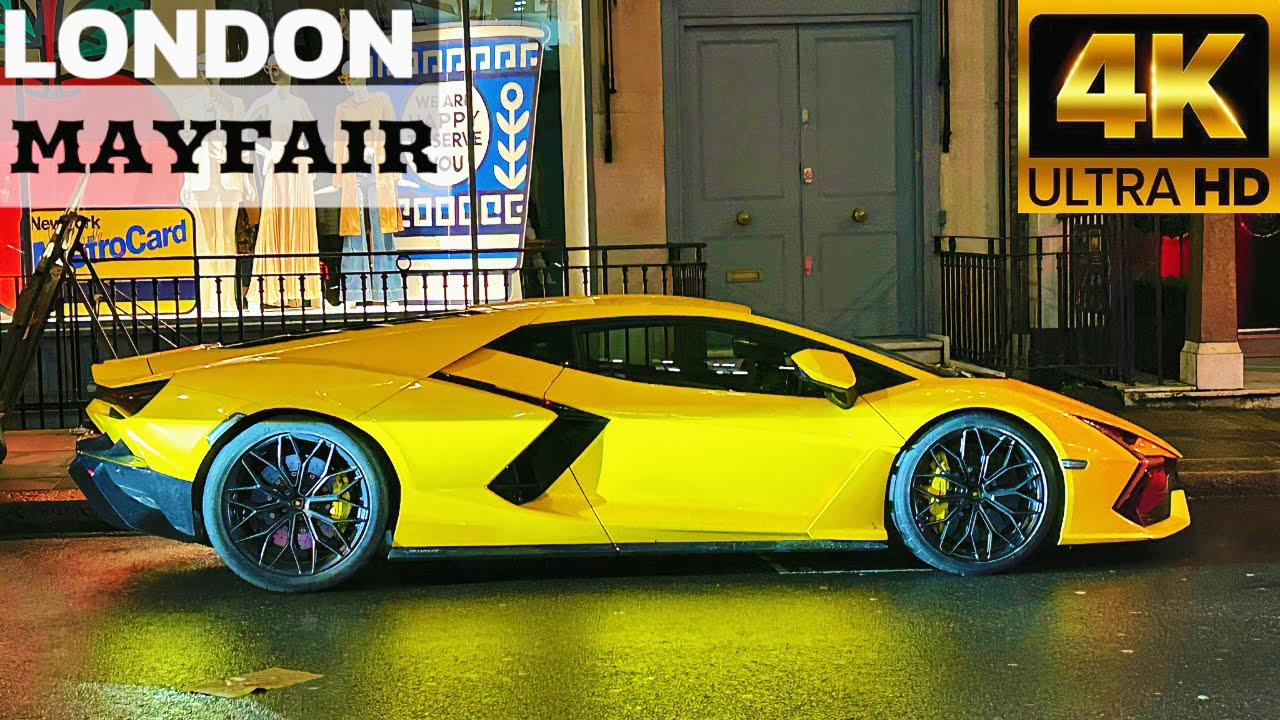 Most Luxury & Expensive Streets of London | Mayfair |London Walking Tour 4K HDR