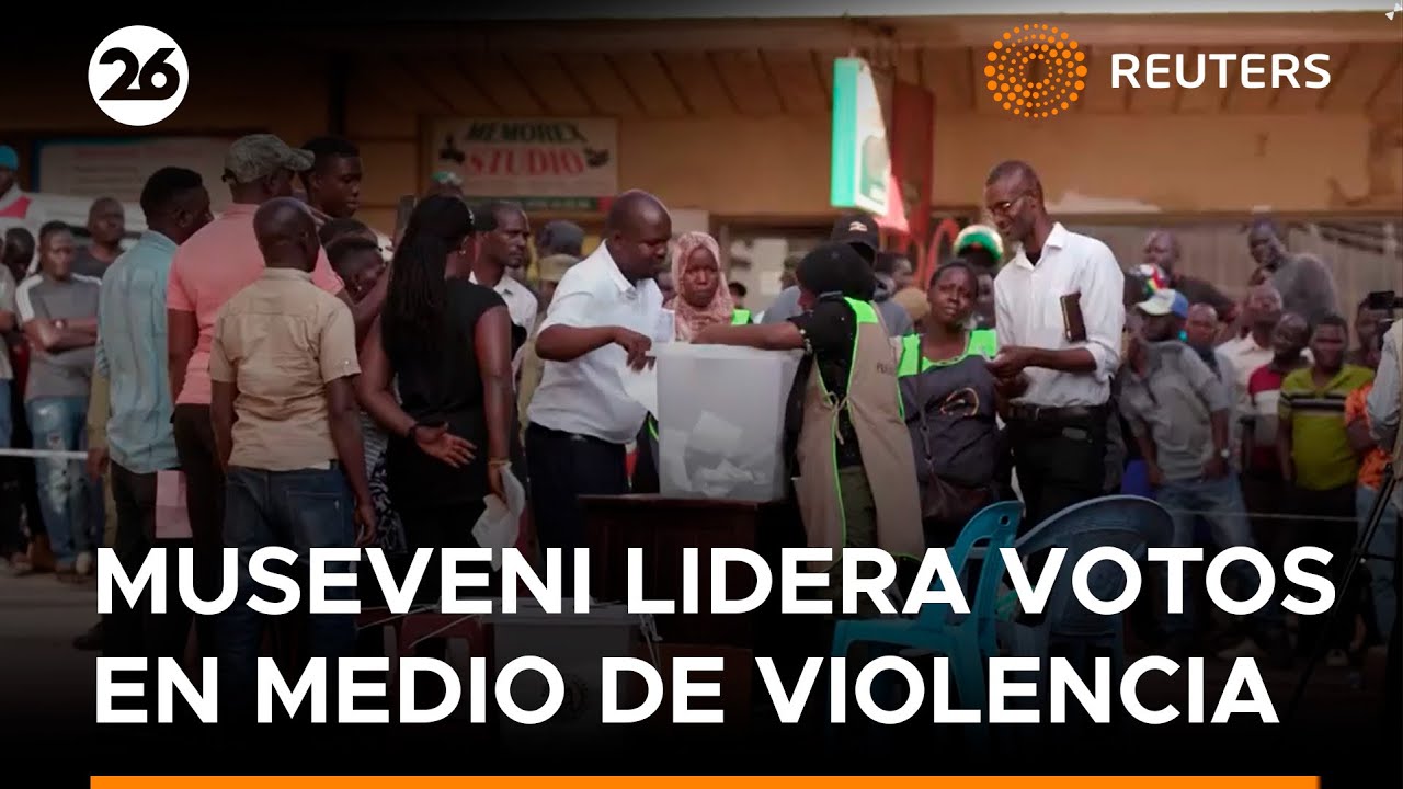 El presidente de Uganda, Museveni, lidera el recuento de votos y se reporta violencia | #Reuters