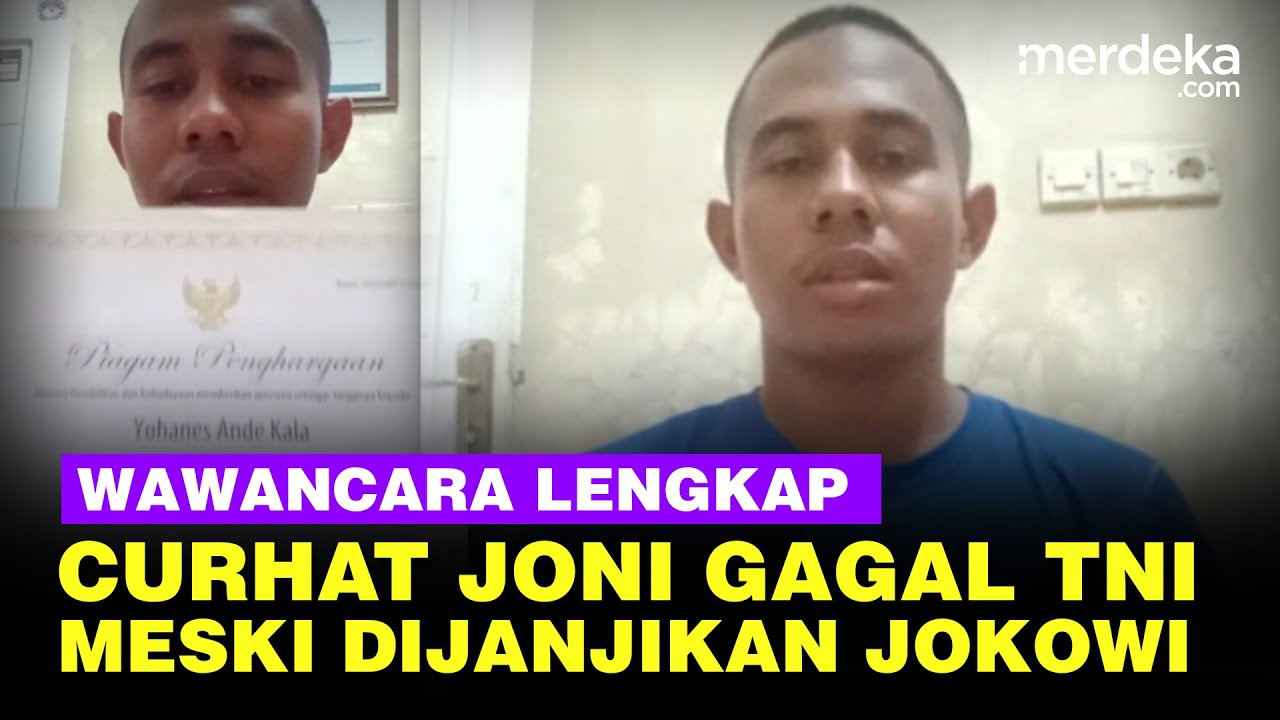 [FULL] Wawancara Ekslusif! Joni Pemanjat Tiang Bendera Gagal Lolos TNI