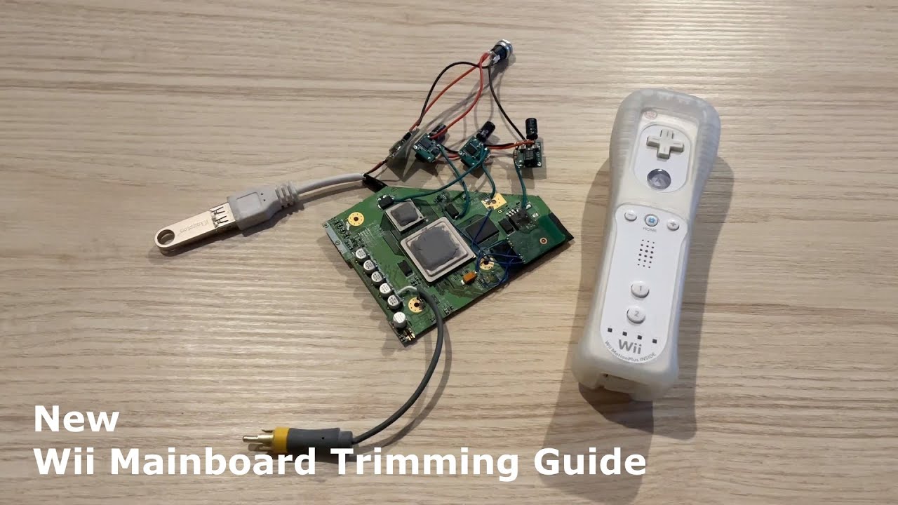 New Wii Mainboard Trimming Guide