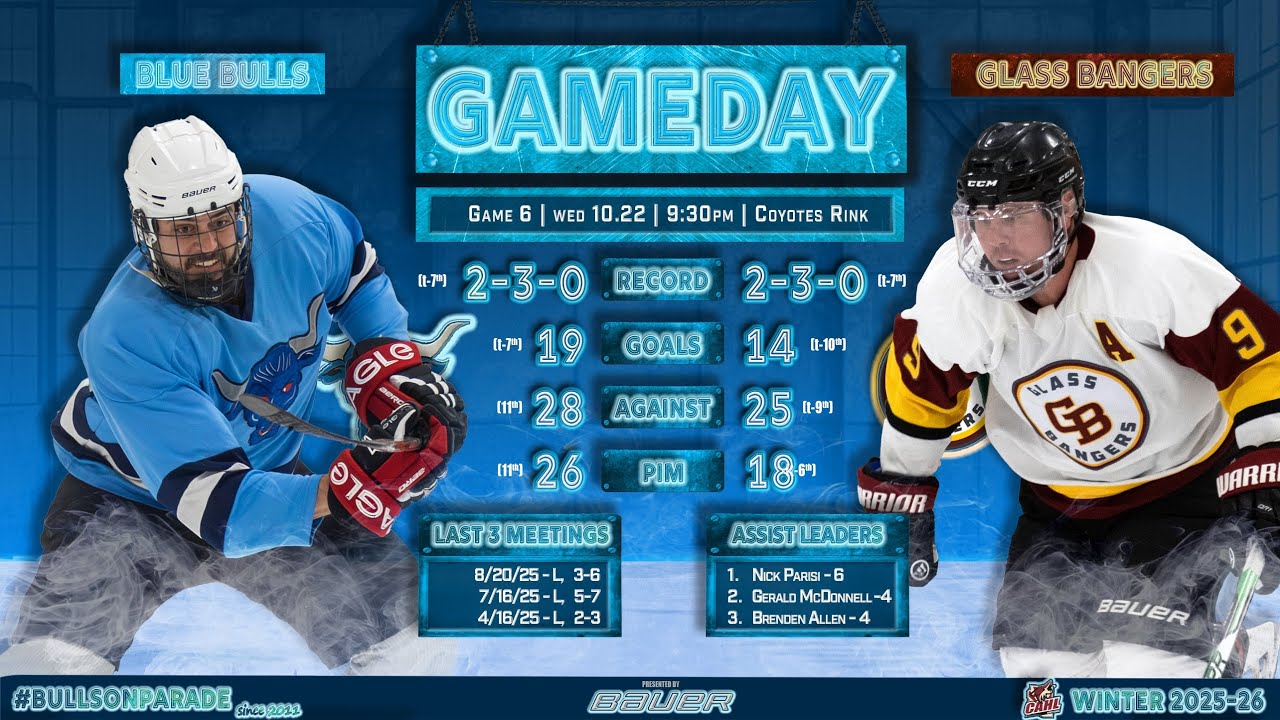 A Two Cartman Night | Blue Bulls at Glass Bangers, 10/22/25