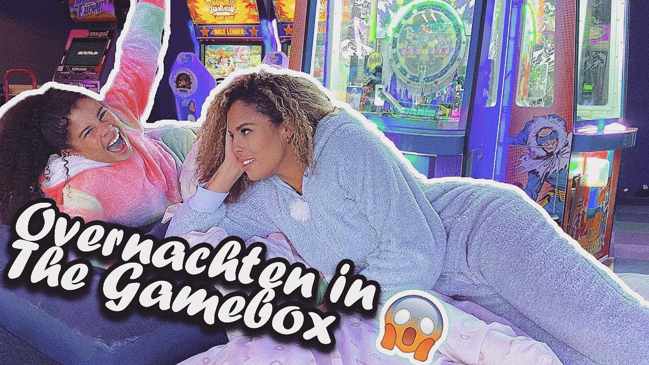 DEEL 1- OMG met CELINA overnachten in THE Gamebox!