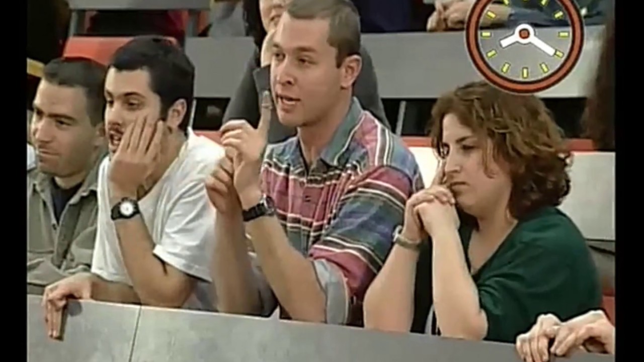 הרב אמנון יצחק באוניברסיטה העברית - וכל מילה נוספת מיותרת!!! HD