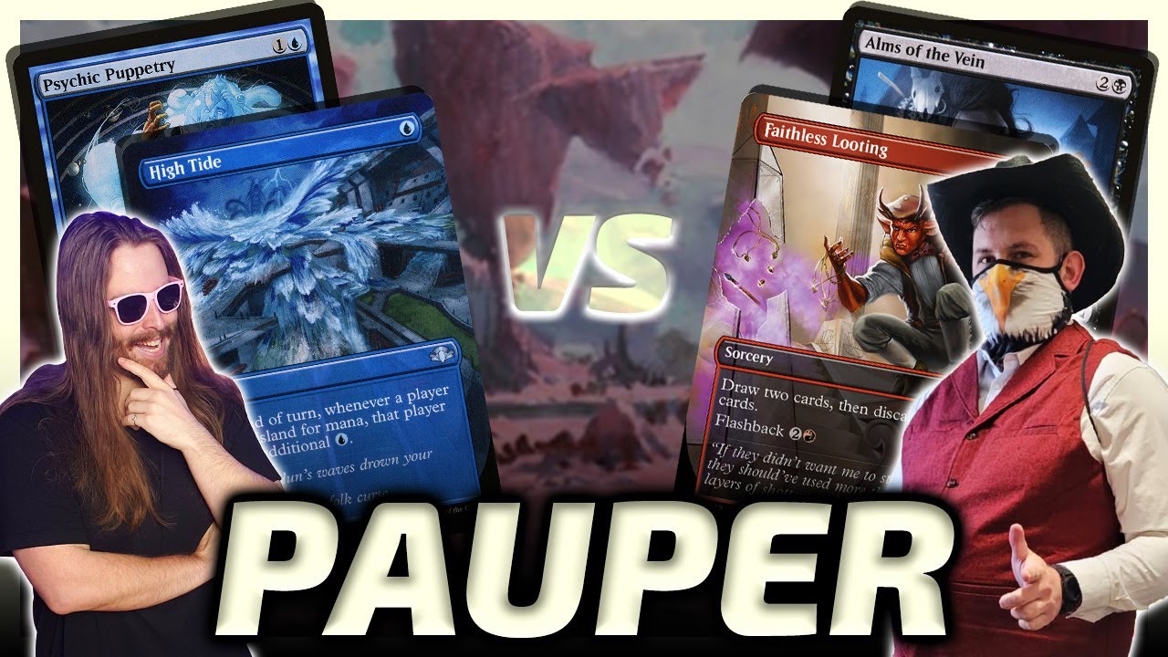 High Tide Vs Rakdos Madness! [Paper Pauper MtG Gameplay] 2025