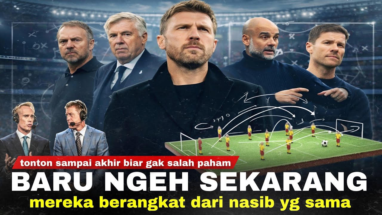 90% Orang Telat Sadar, Carrick Adalah Bukti Barunya: Pelatih Hebat Yg Datang Dari Sebuah Keraguan