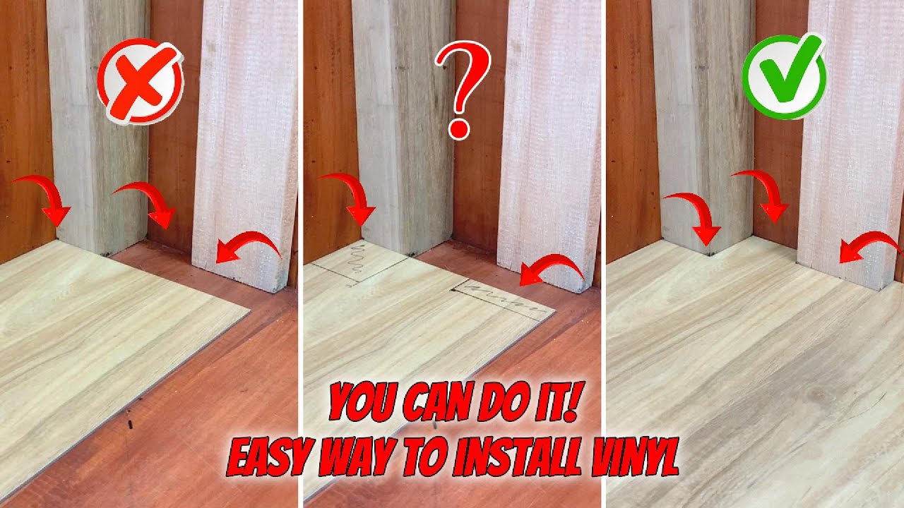 No More Gaps! Easy Method to Cut Vinyl at Difficult Corners