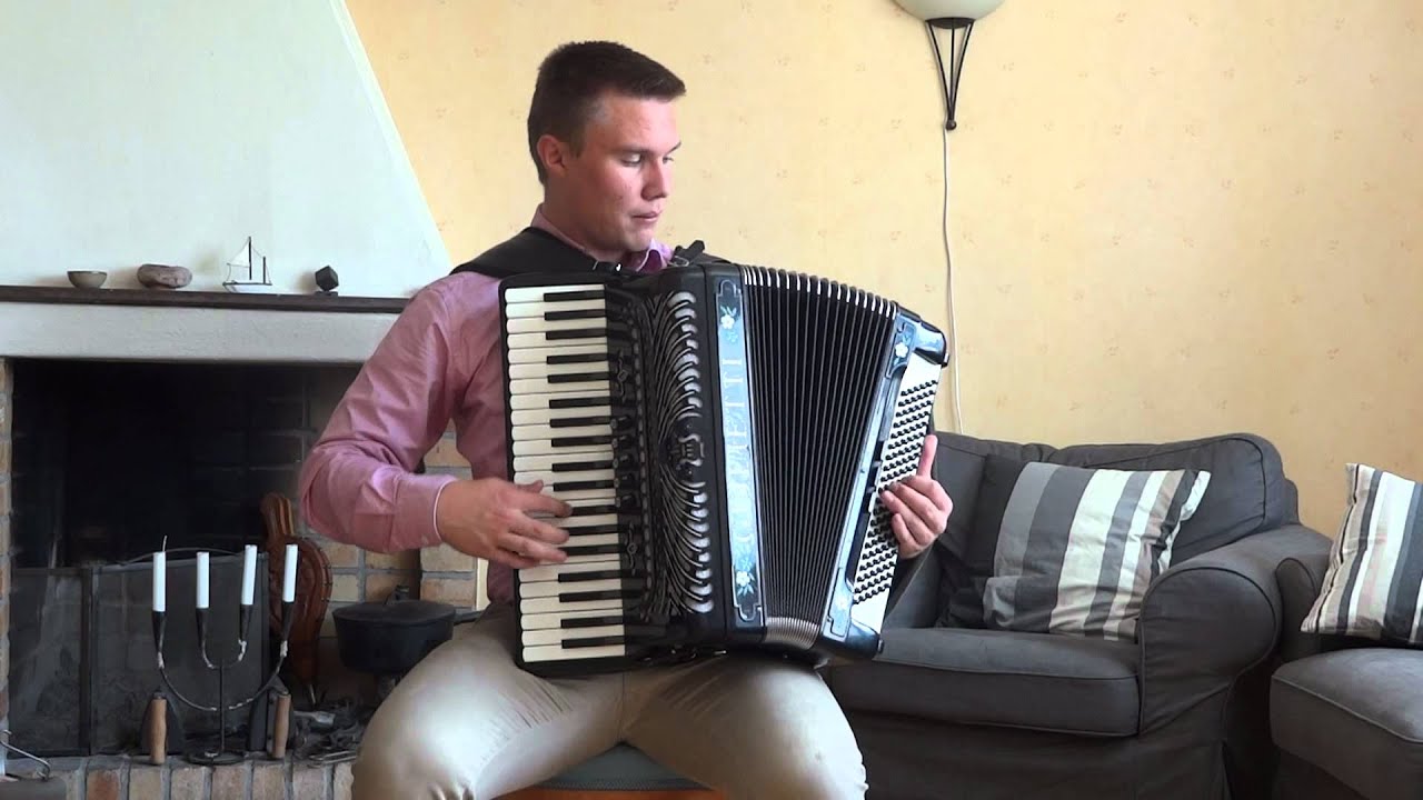 Rhapsody no. 1 by Pietro Frosini - performed by Johannes Lidmo Accordion, fisharmonica