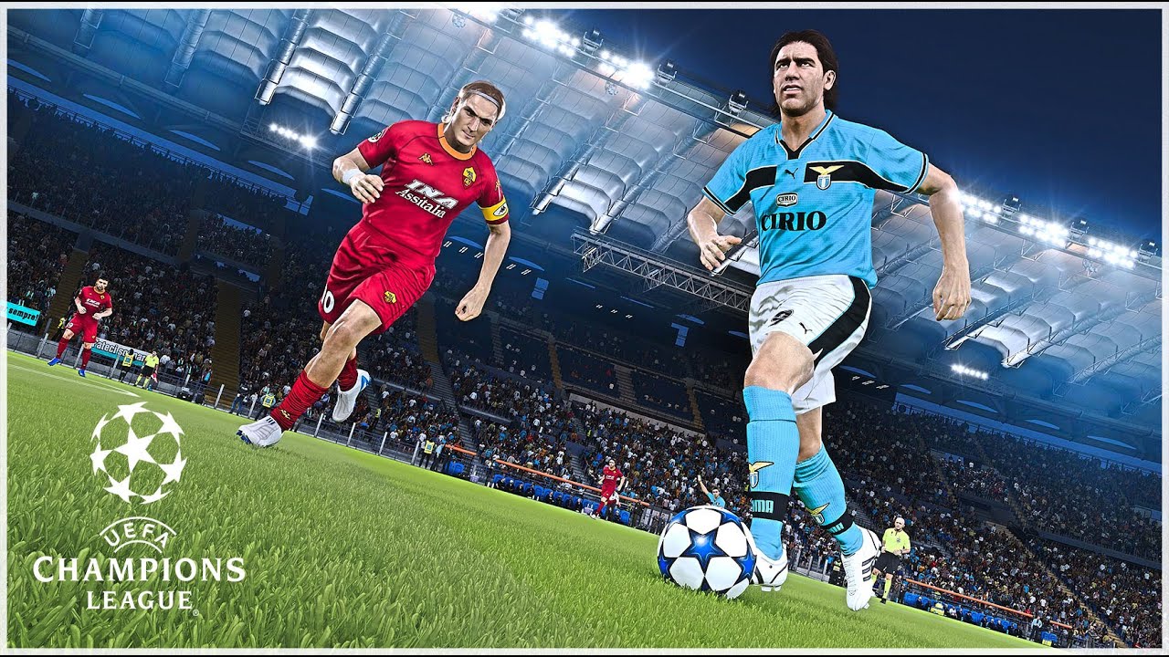 Лацио 2000 против Ромы 2000 ● Лига чемпионов ● Pes 2021