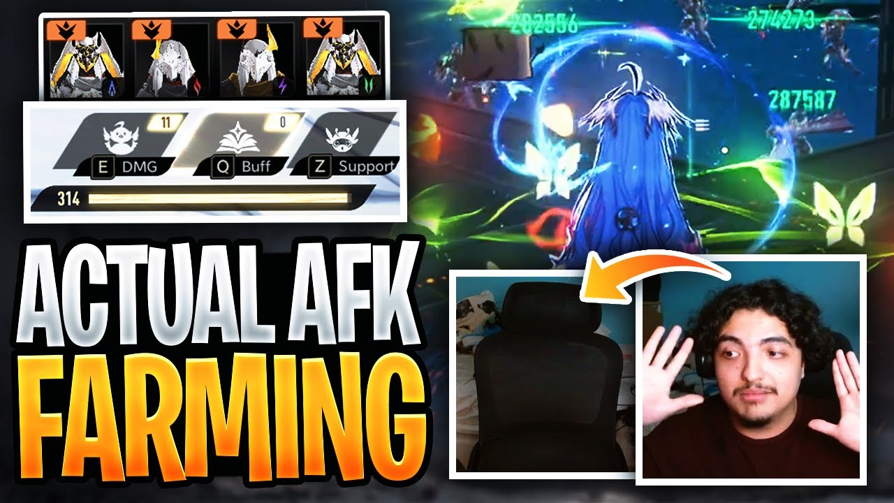 БЕЗУМНАЯ AFK FINA-НАСТРОЙКА! Самый быстрый пассивный метод фарма в Duet Night Abyss!
