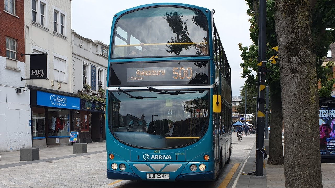 UUI2944 4015 Arriva The Shires Volvo B7TL Gemini 500 to Aylesbury