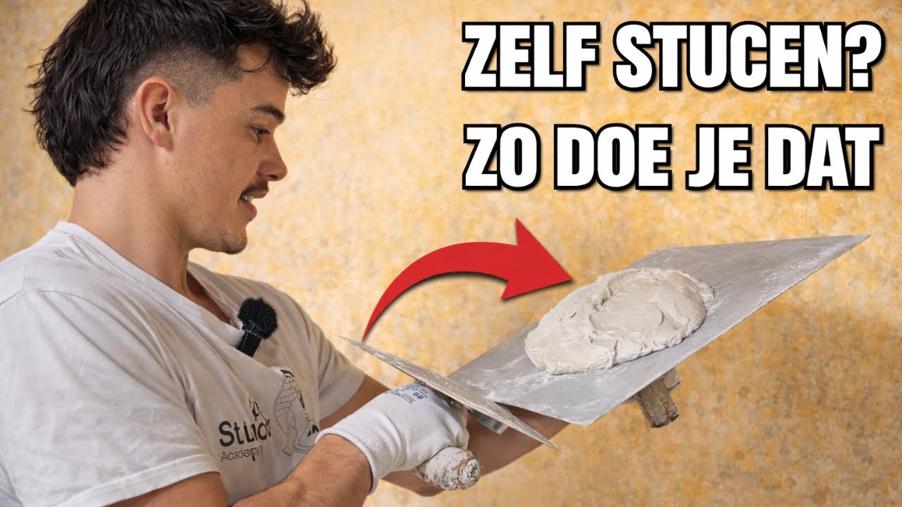 ZELF STUCEN? LEER STUCEN VAN A TOT Z – STUC OPZETTEN MET SPAAN & RAAPBORD