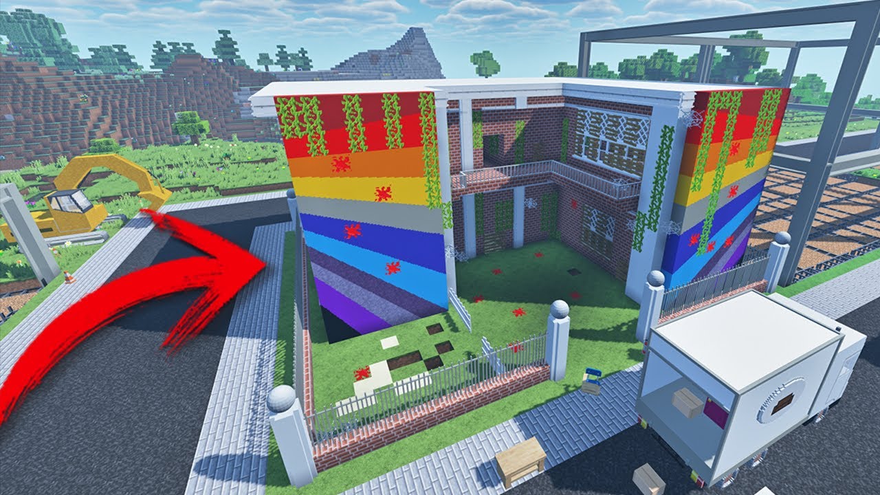 VISITAMOS UN COLEGIO ABANDONADO EN MINECRAFT TROLL 😱🏫