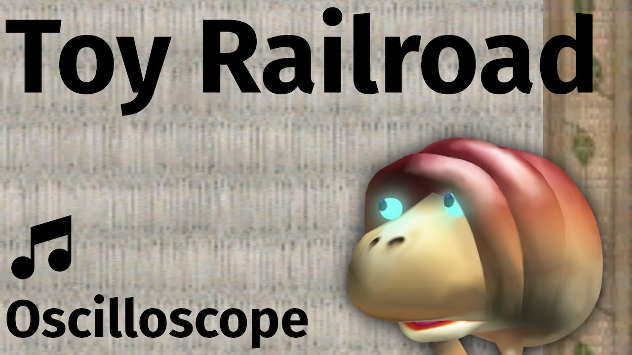 Toy Railroad - Pikmin 2 (High Quality + Oscilloscope)