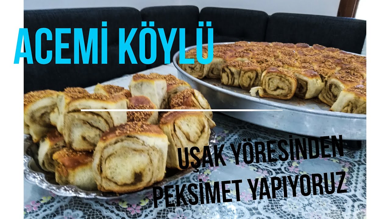 EGE YÖRESİ BOL SUSAMLI 😋 NEFİS 🍞 PEKSİMET YAPIYORUZ 😋