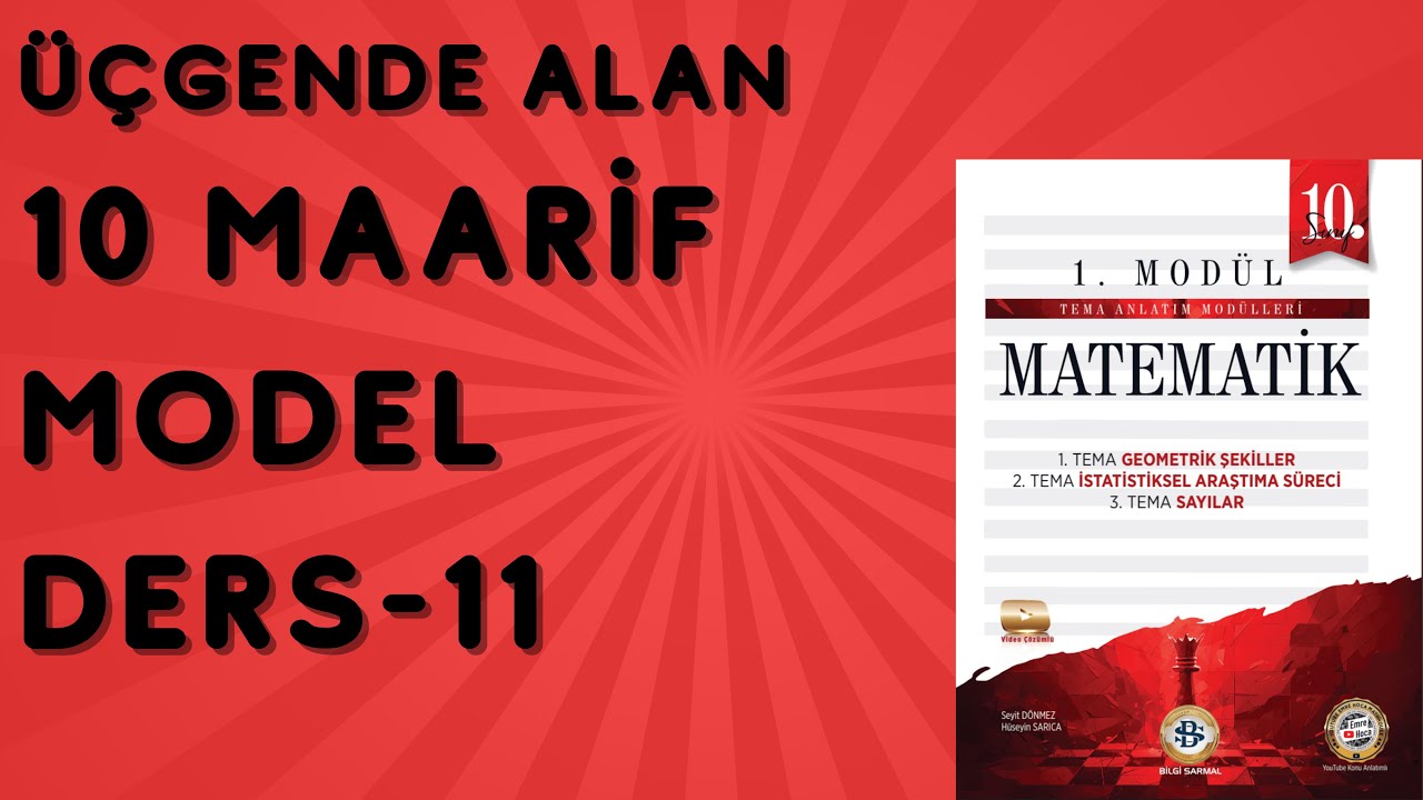 10 sınıf matematik &uuml;&ccedil;gende alan SAYFA : 76-79  Maarif model  BİLGİ SARMAL TAM SERİSİ