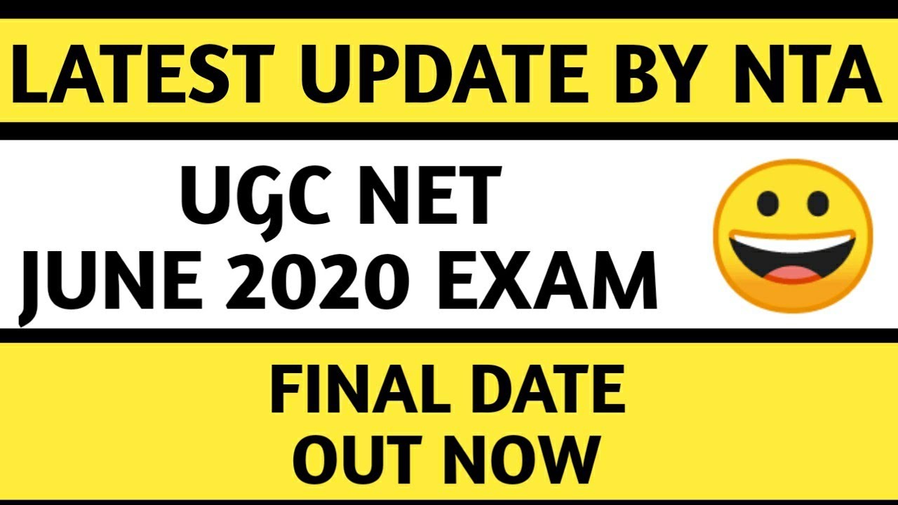 UGC NET LATEST UPDATE || UGC NET JUNE 2020|| LATEST UPDATE BY NTA