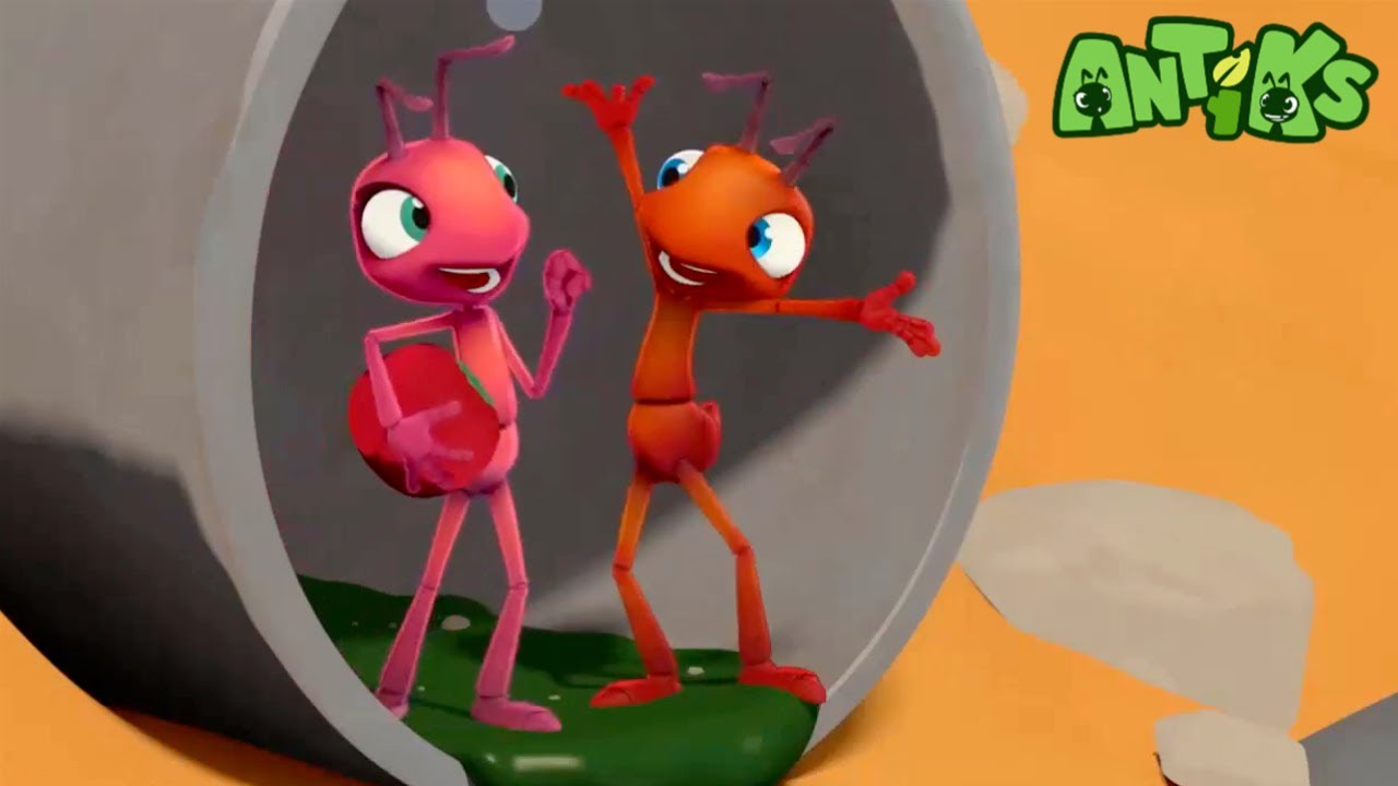Oddbods Apresentam: Antiks | Drenados   | Desenhos Animados Engraçados Para Crianças