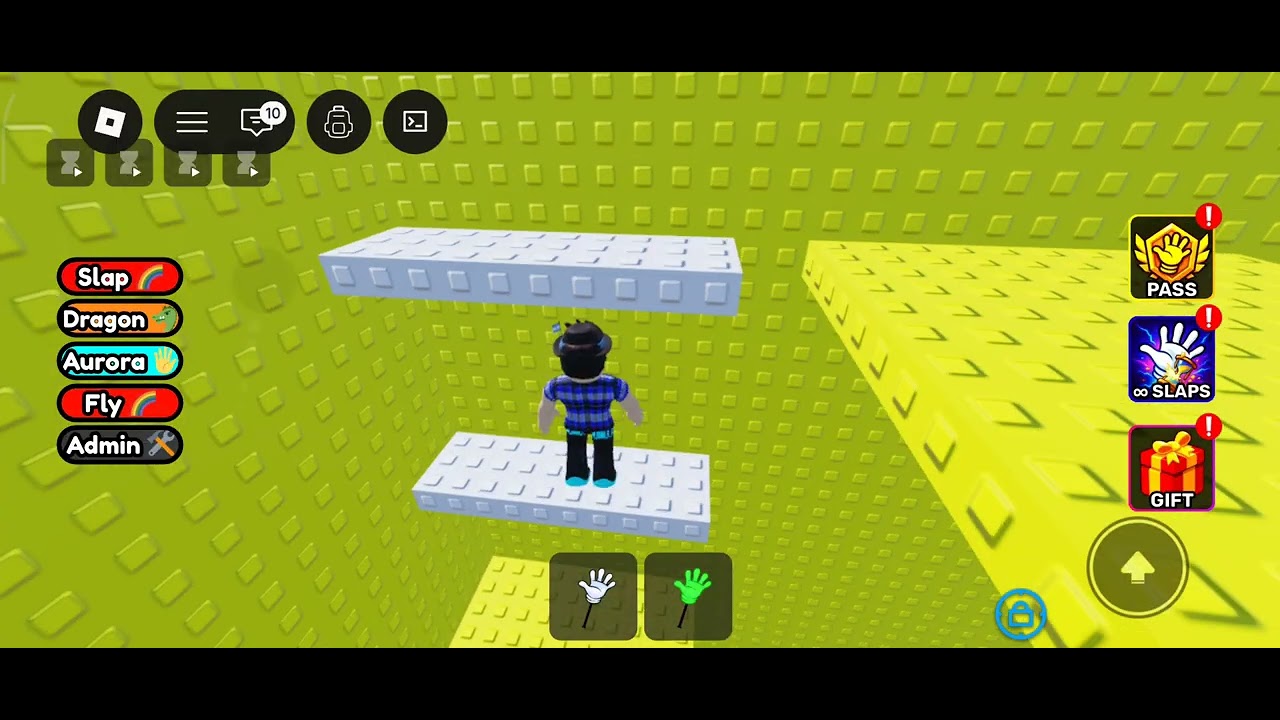 My brother try to complete slap tower99