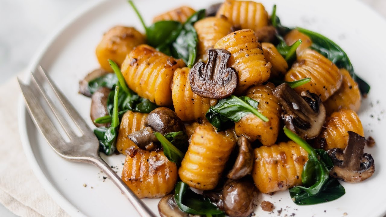 Gluten Free Sweet Potato Gnocchi (Vegan & Gluten-Free)