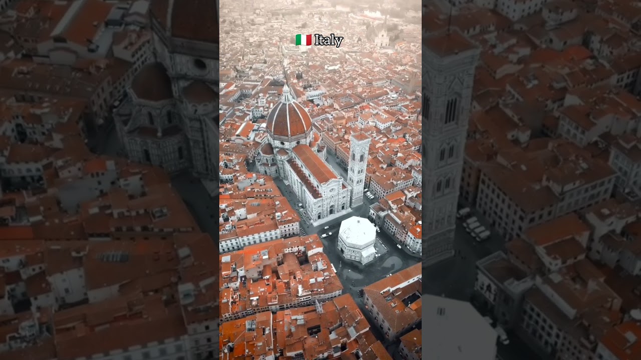 Rome, Italy by Drone : 4k HDR video