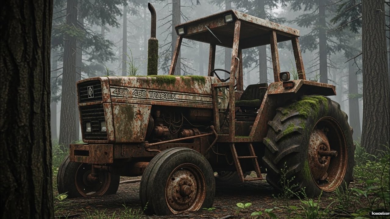 “Abandoned Tractor 480 (1998) Found in Jungle | Rusty & Destroyed Condition Restoration Story”