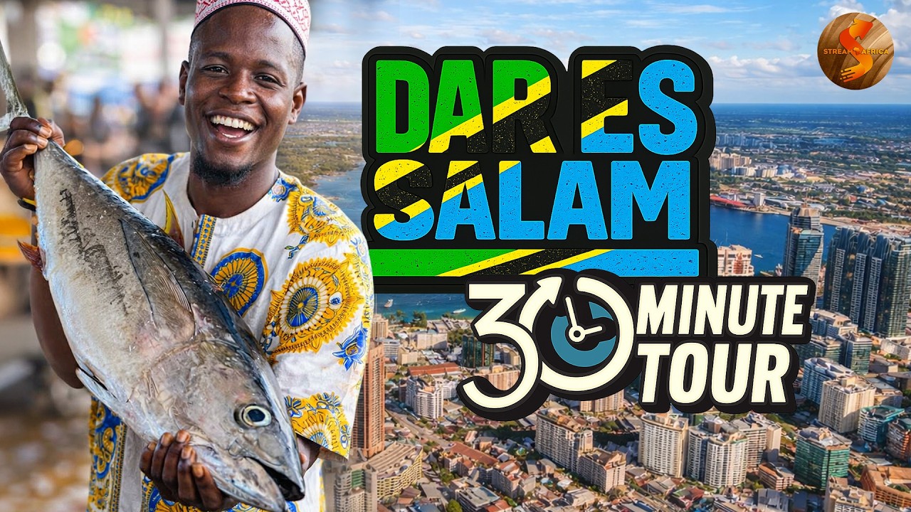 Explore Dar Es Salaam’s Food, Culture & City Secrets | 30 Minute Tour | Stream Africa