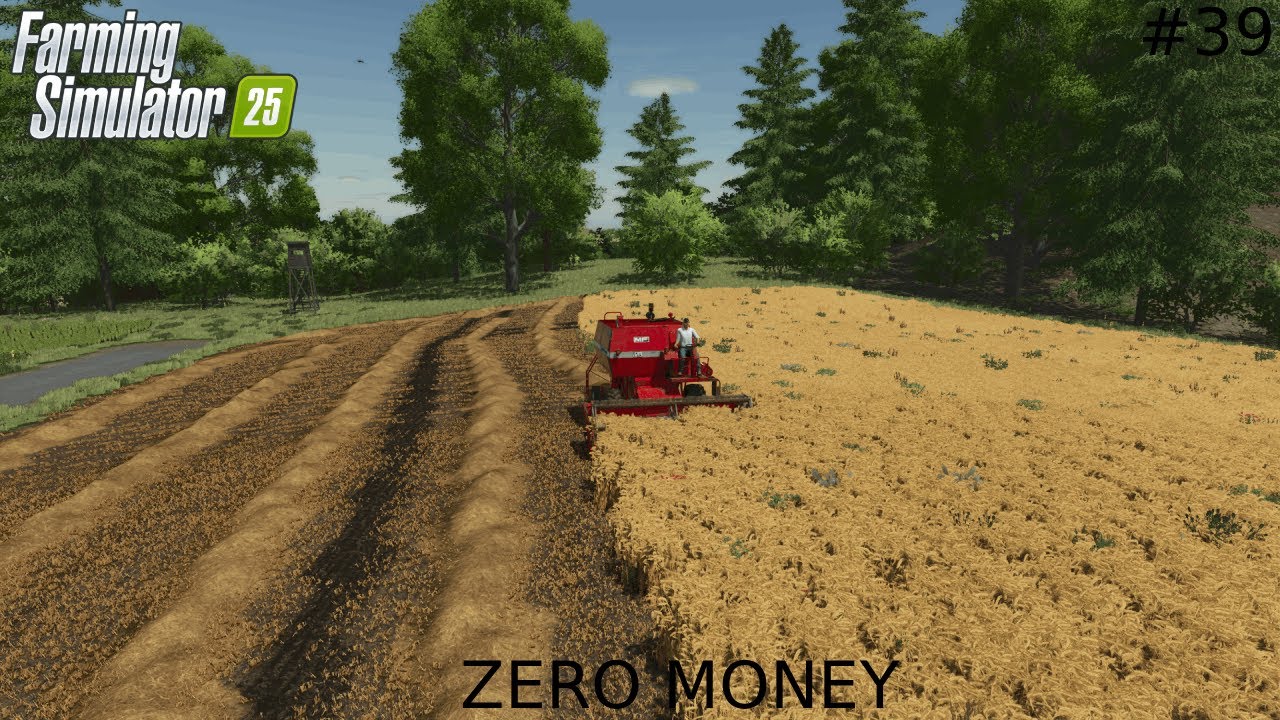 Gerfst gaan oogsten | ZERO MONEY #39 | farming simulator