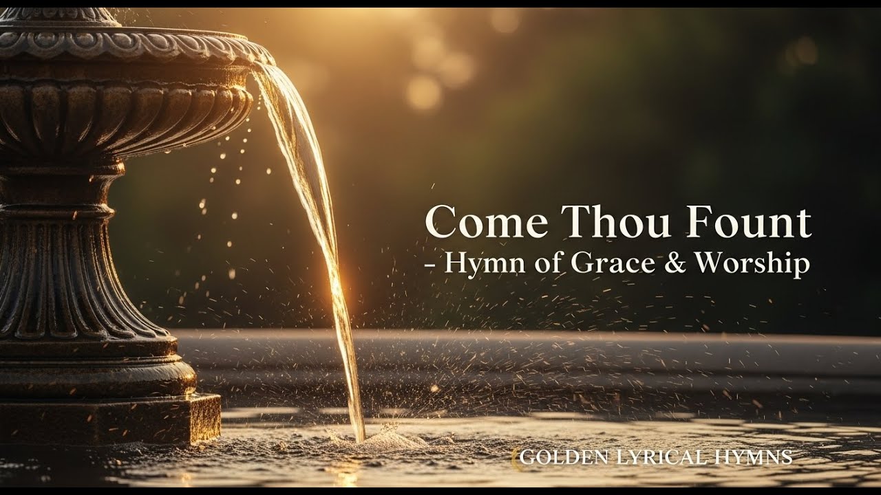 Come Thou Fount of Every Blessing | Golden Lyrical Hymns | Timeless Hymn of Grace and Redemption