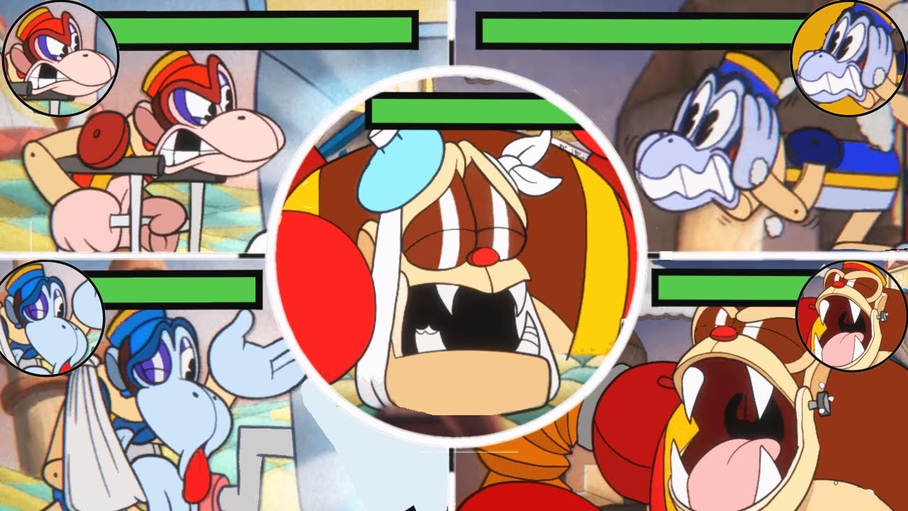 Toyland Tussle - Boss Fight With All Weapons in The Game With Healthbars ( Cuphead Like Game ) !!