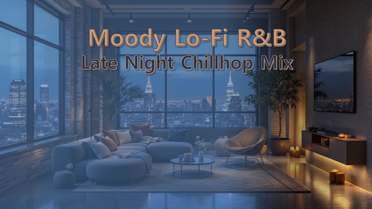 Moody Lo-Fi RnB Late Night Chillhop Mix | 75 BPM AB Minor