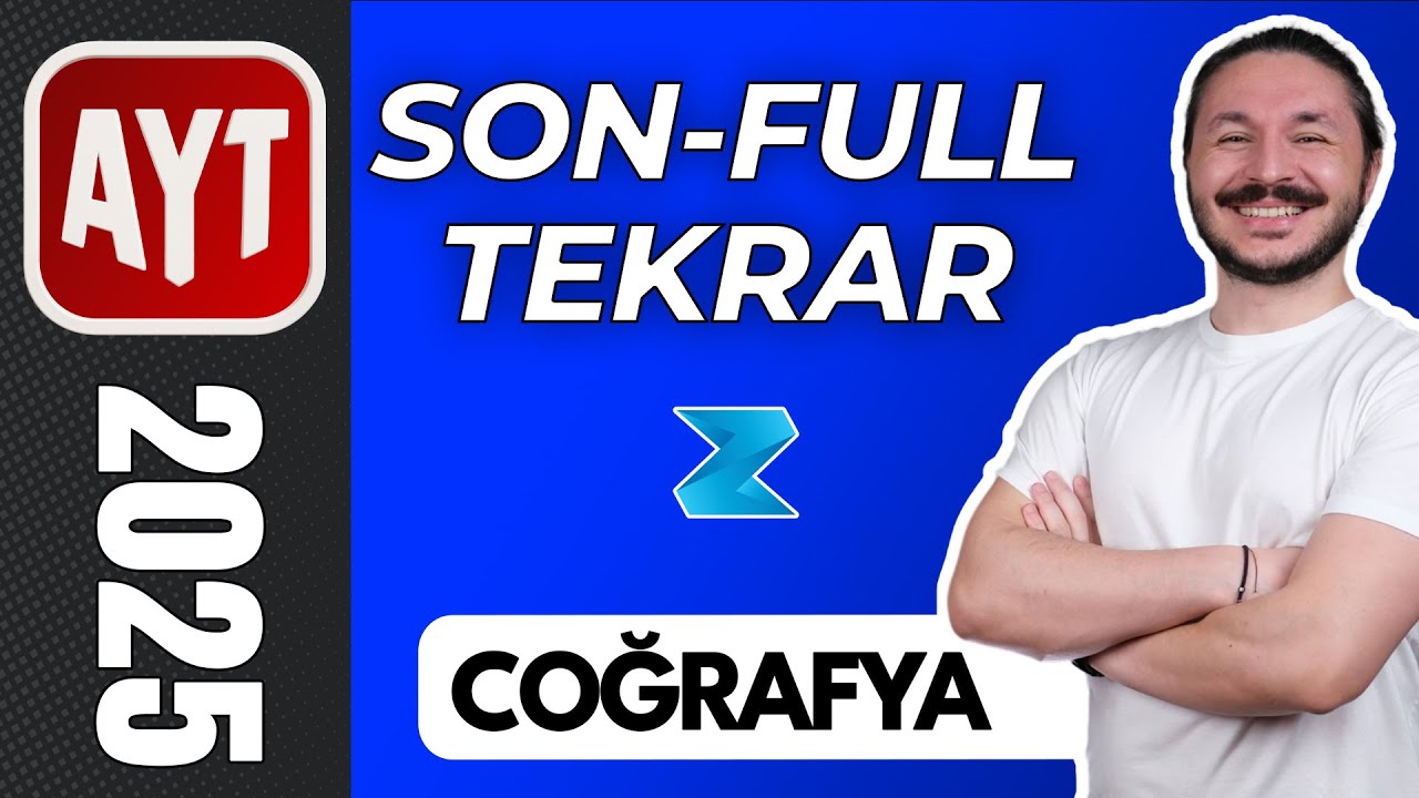 Ayt coğrafya full tekrar tek video 📕 ZEDUVA COĞRAFYA 2025