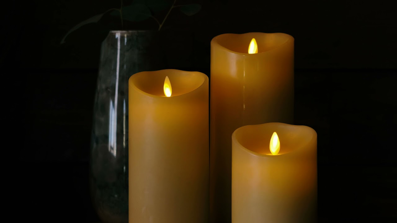 Luminara Classic Ivory LED Pillar Flameless Candle