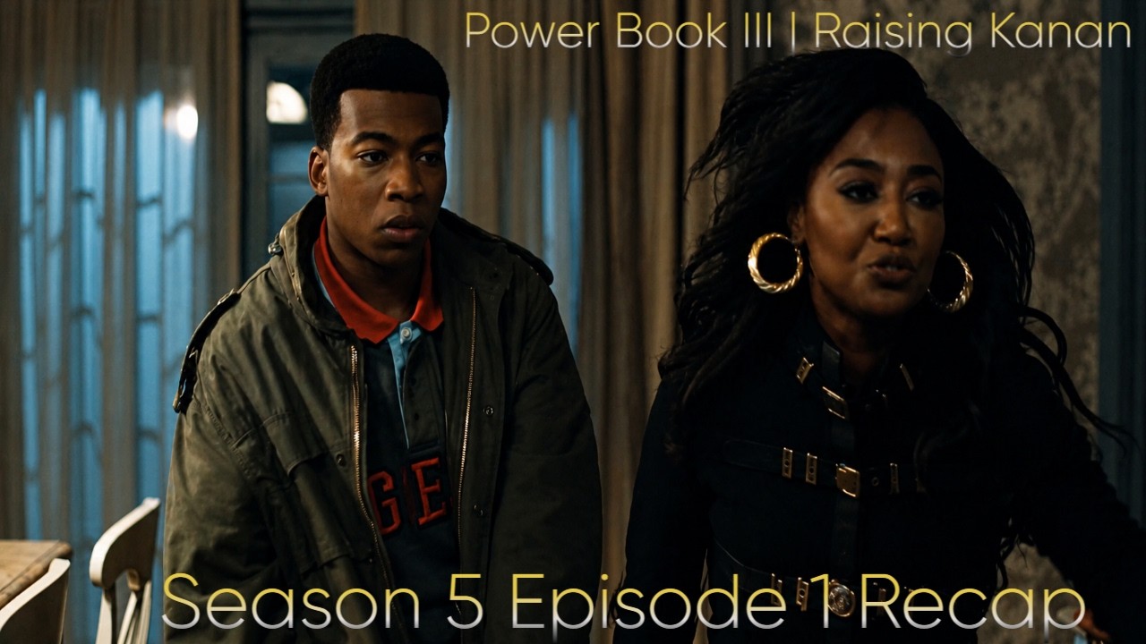 Kanan Kills Uncle Lou!!!!  Power Book III | Raising Kanan Season 5 Episode 1 Recap!!!!!!