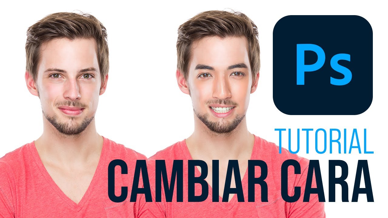 Cambiar cara o rostro en Adobe Photoshop ¡Muy Fácil! | Tutorial