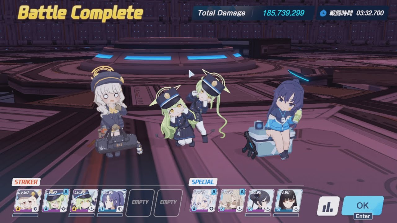 【ブルアカ】鋼鉄大陸攻略戦  ティファレト D(Torment) 1凸 P1撃破