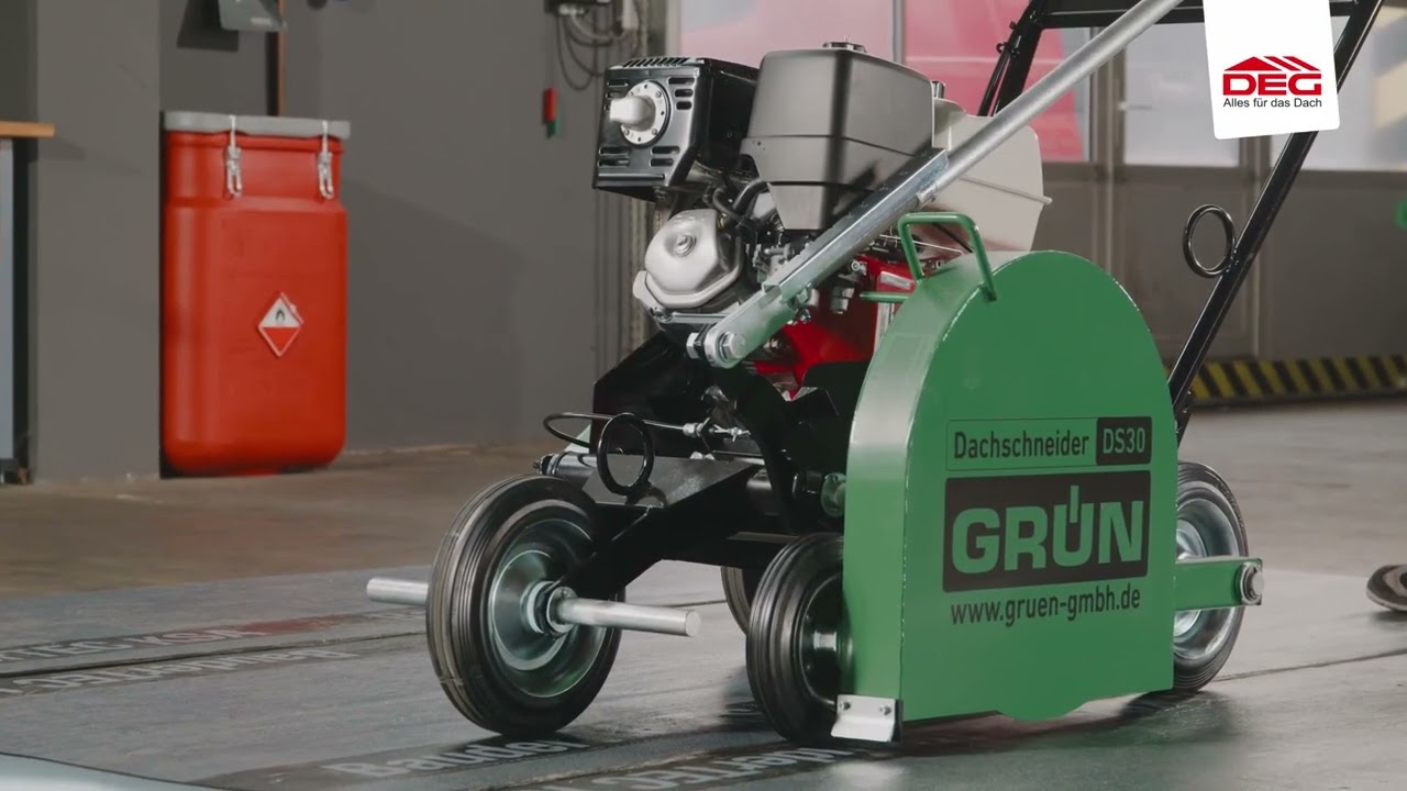 DEG Technik Mietpark Explainer: GRÜN Dachschneider DS 30