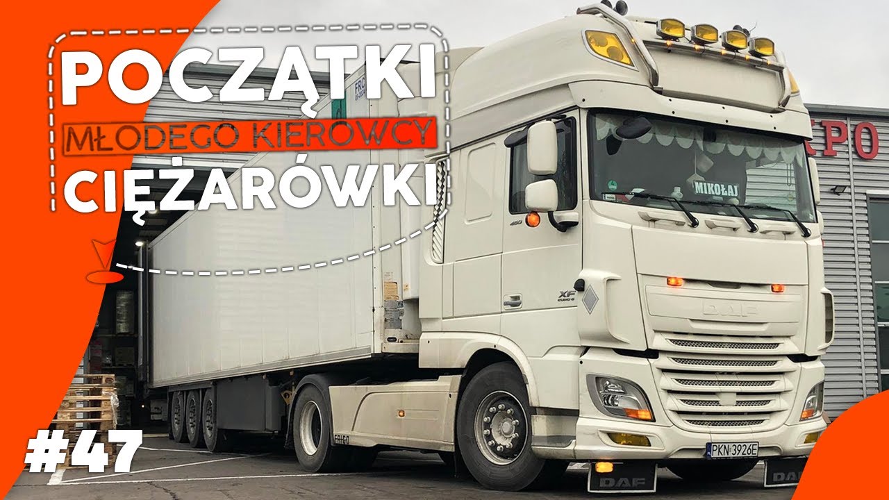 Początki Młodego Kierowcy Ciężar&oacute;wki #47 *Awaria Webasto Zimą*