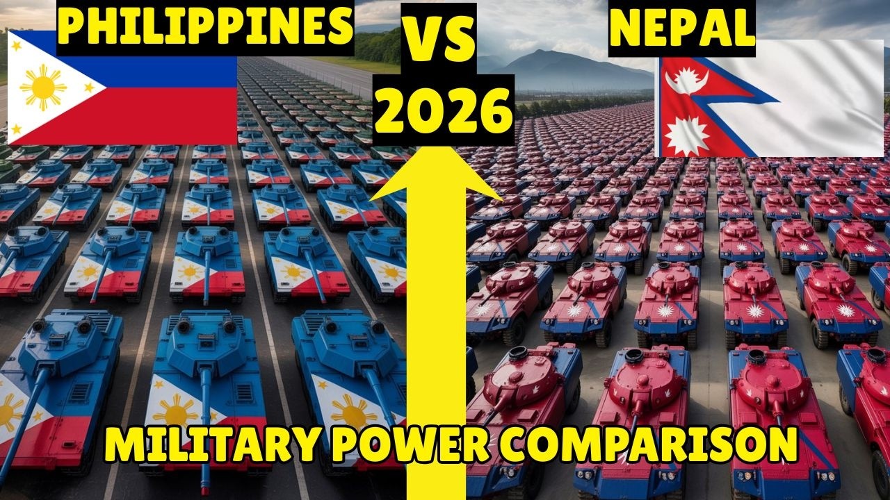 Philippines vs Nepal 2026 latest Military comparison :  Full Army Strength Comparison, Who is best?