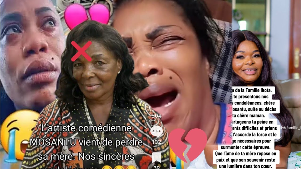 TRISTE NVLLE😭EN DIRECT DE LA RESIDENCE DE MOSANTU EH💔😭SANGO YANGO KILO REPOS ETERNEL A SA MAMAN 