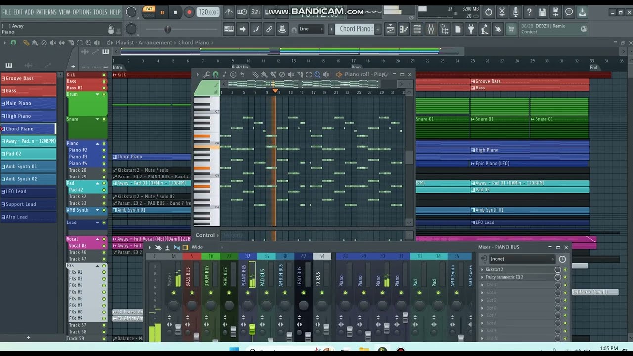 Afro House Flp  205 |  FL Studio Project  (Adam Port / Keinemusik Style)