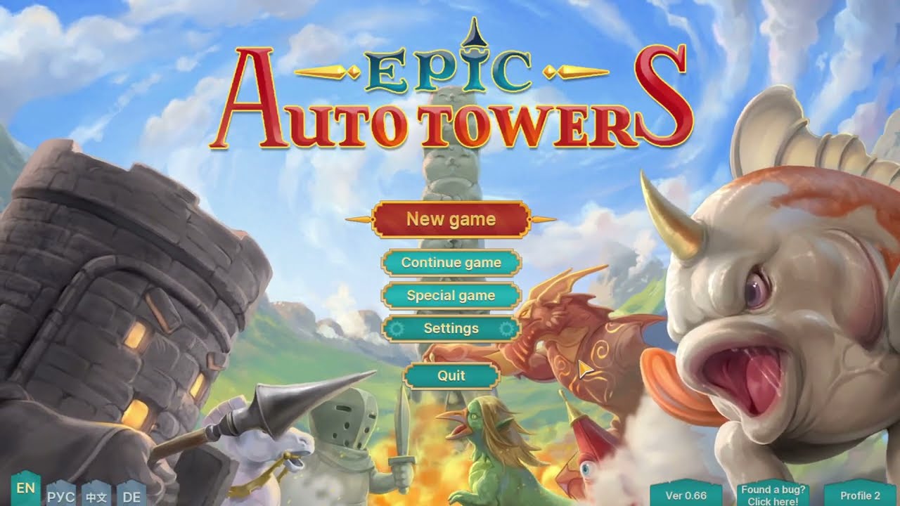 Epic Auto Towers: Endless Mode