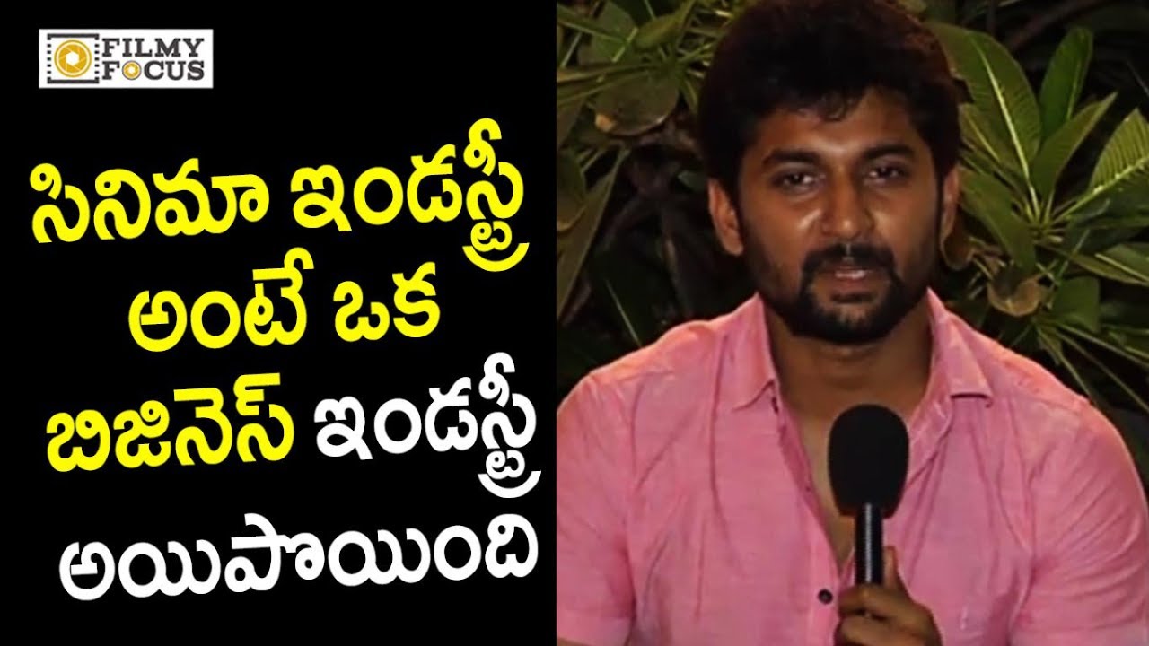Nani Sensational Comments on Tollywood Movie Industry - Filmyfocus.com