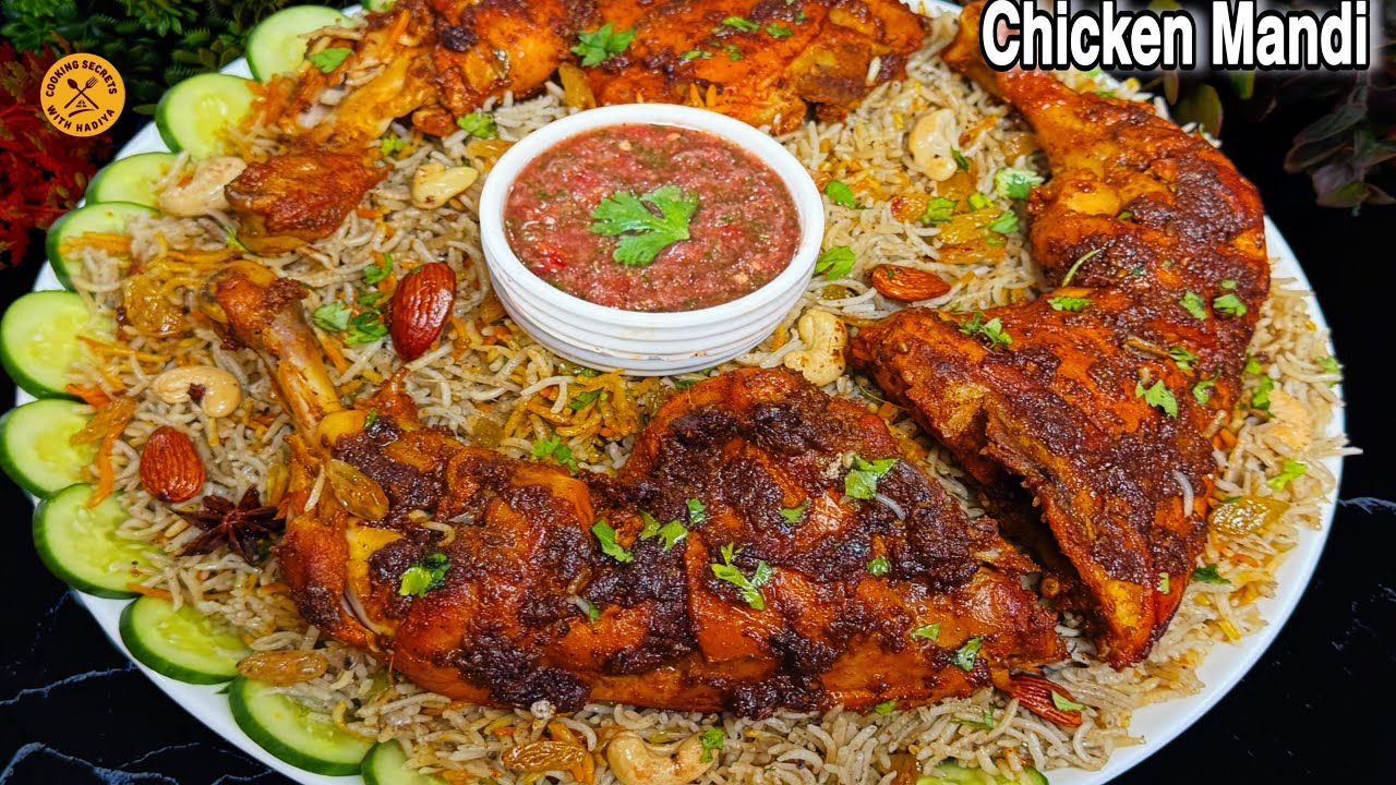 Make Restaurant-Style Chicken Mandi at Home! | Arabian Mandi Rice|Chicken Mandi Witout Oven