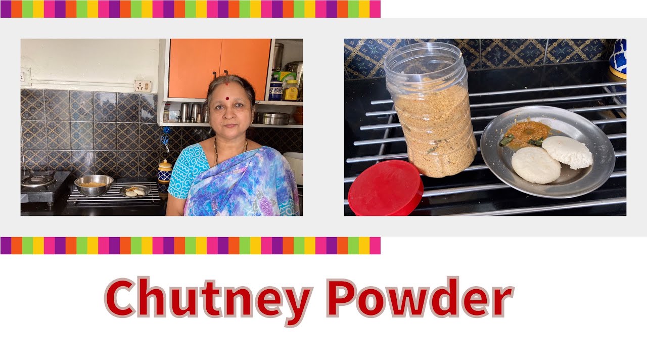Chutney Powder  !!   Tasty South Indian Podi !!   Side dish for Idli/Dosa   !