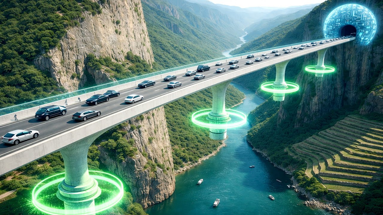 Comment la Chine a Osé bâtir un pont au-dessus de 700m de néant. Le monde entier était stupéfait !