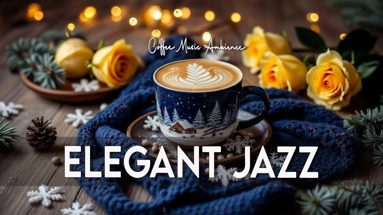 Elegant Jazz ☕ Sweet Bossa Nova Piano & Relaxing Jazz Cafe Background Music for Positive Day ☕