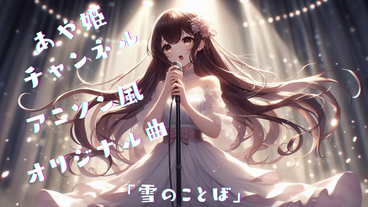 [アニソン風バラード曲]「雪のことば」